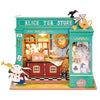 Rolife Alice'S Tea Store Kit Fai-Da-Te Creativo E Decorazione DG156
