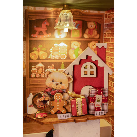 Rolife Santa'S Toy Shop Kit Fai-Da-Te Creativo E Decorazione DP006