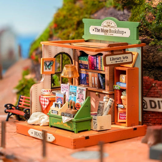 Rolife La Libreria della Musa - Kit Fai-da-Te Creativo e Decorazione