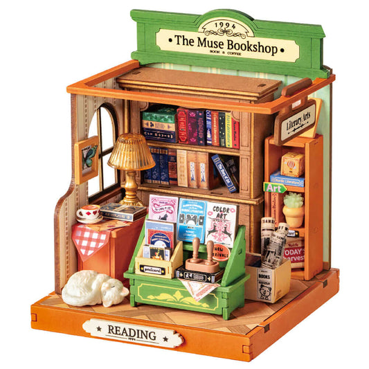 Rolife The Muse Bookshop Kit Fai-Da-Te Creativo E Decorazione DS040
