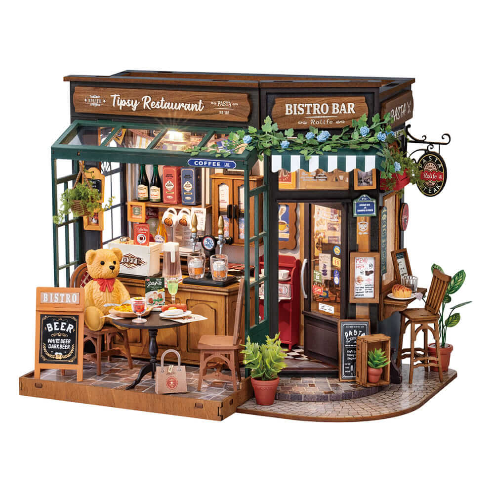 Rolife Tipsy Restaurant - Kit Fai-da-Te Creativo e Decorazione DG167