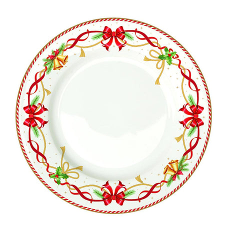 Servizio piatti da 18 pezzi in porcellana Christmas Tale Easy Life