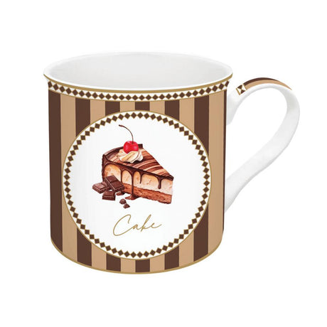 Set 2 mug in fine china Sweet Moments Easy Life