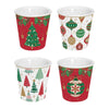 Set 4 bicchierini caffe Jingle Bells Easy Life