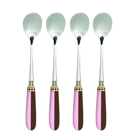 Set 4 cucchiaini da tè manico in porcellana SWEET MOMENTS Easy Life