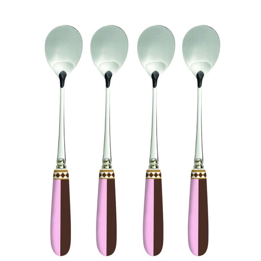 Set 4 cucchiaini da tè manico in porcellana SWEET MOMENTS Easy Life
