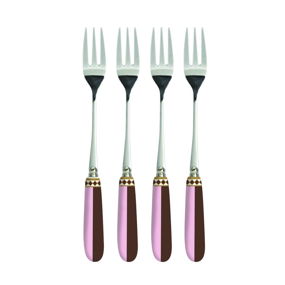 Set 4 forchette dolce con manico in porcellana SWEET MOMENTS Easy Life
