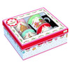 Set 4 mug in fine china Sweet Christmas Easy Life