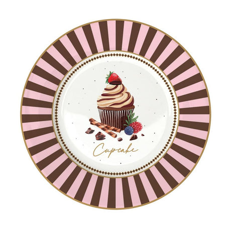 Set 4 piatti dessert in porcellana Sweet Moments Easy Life