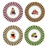 Set 4 piatti dessert porcellana SWEET MOMENTS Easy Life Pozzi Milano