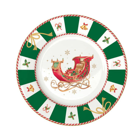 Set 4 piatti dessert in scatola regalo Christmas Tale Easy Life