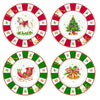 Set 4 piatti dessert in scatola regalo CHRISTMAS TALE Easy Life