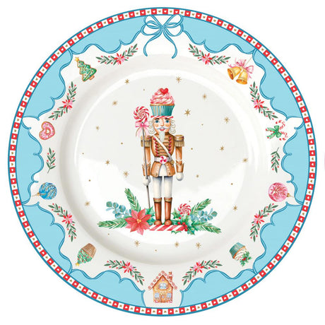 Set 4 piatti in porcellana Sweet Christmas Easy Life