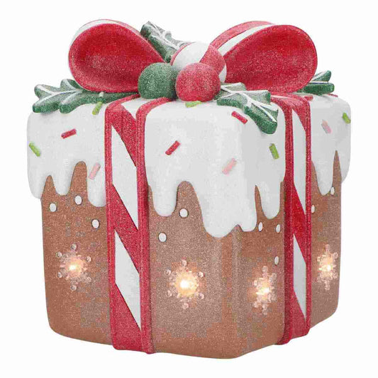 Timstor Scatola Regalo Pan di Zenzero – Addobbo Natalizio