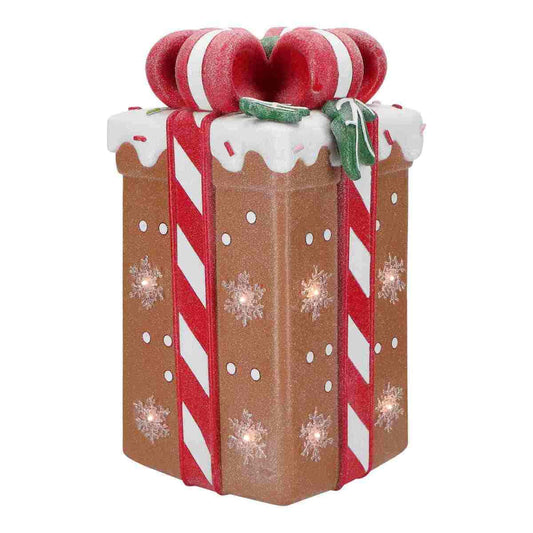 Timstor Scatola Regalo Pan di Zenzero – Addobbo Natalizio