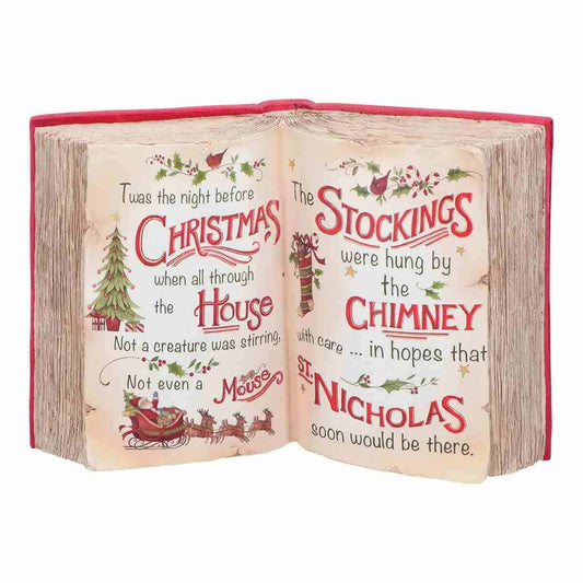 Timstor Libro di Natale – Decorazione Festiva a Tema Fiaba