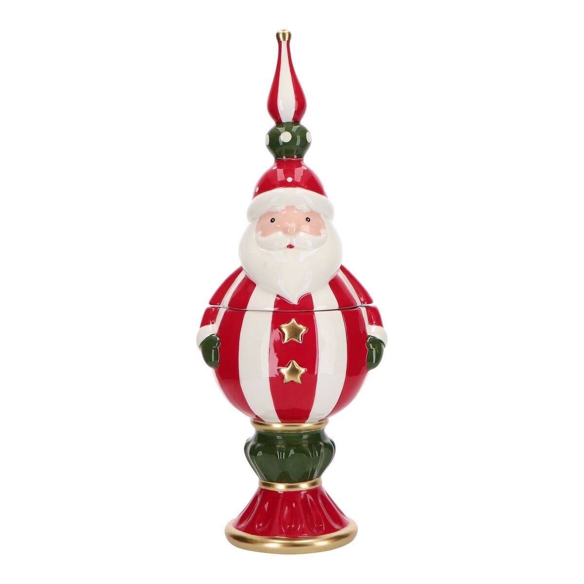 Timstor Barattolo Babbo Natale – Contenitore Caramelle Ceramica