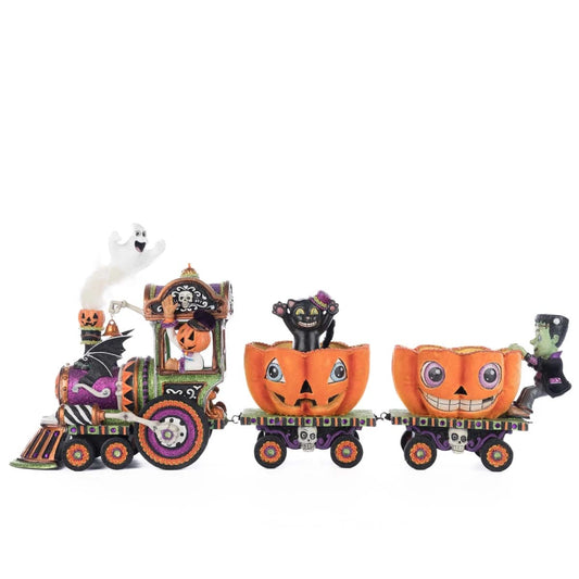 Ghoulish Gatherings Express Train Or 58Cm - Katherine's Collection Christmas Decoration | North Pole Christmas Shop®