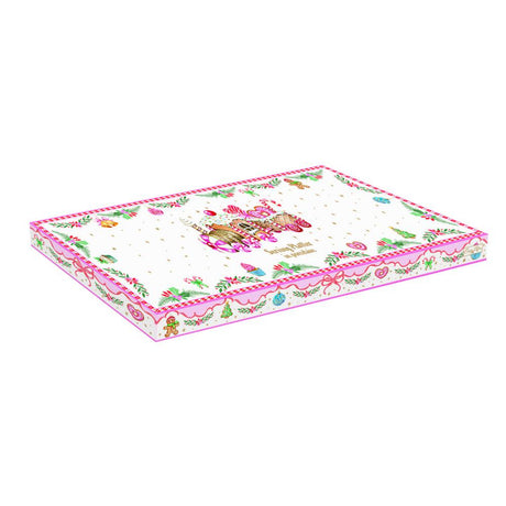 Vassoio in porcellana Sweet Christmas Easy Life