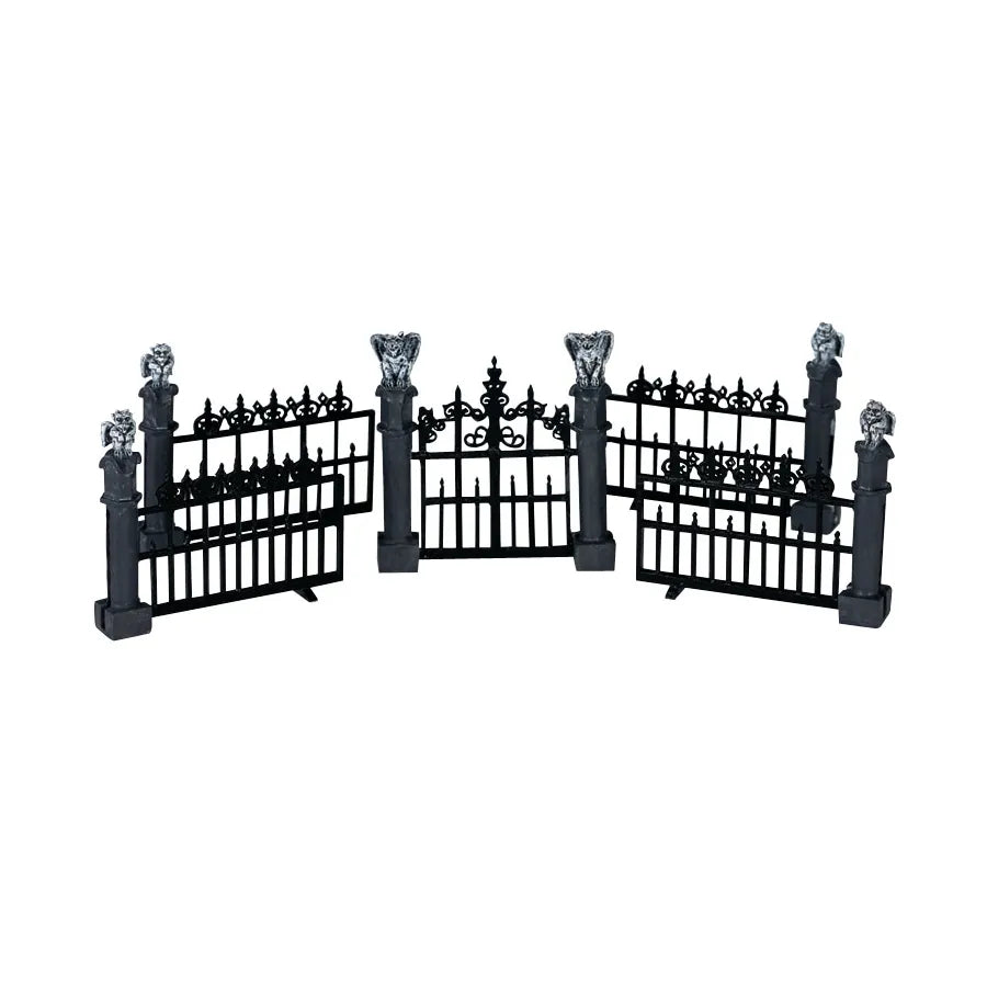 Lemax 44139 Gargoyle Fence Set | North Pole Christmas Shop