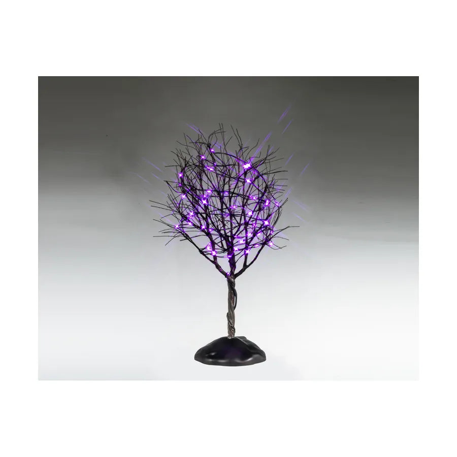 Lemax 54519 Dry Tree With Purple | North Pole Christmas Shop