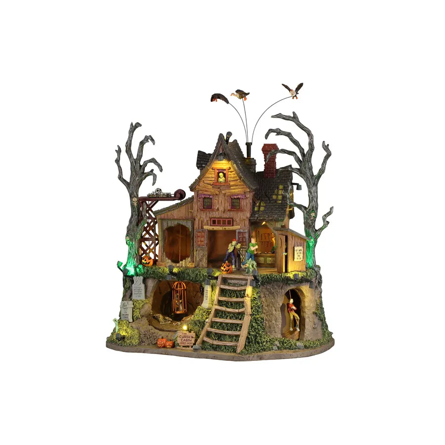 Lemax 65511 The Cursed Cabin | North Pole Christmas Shop