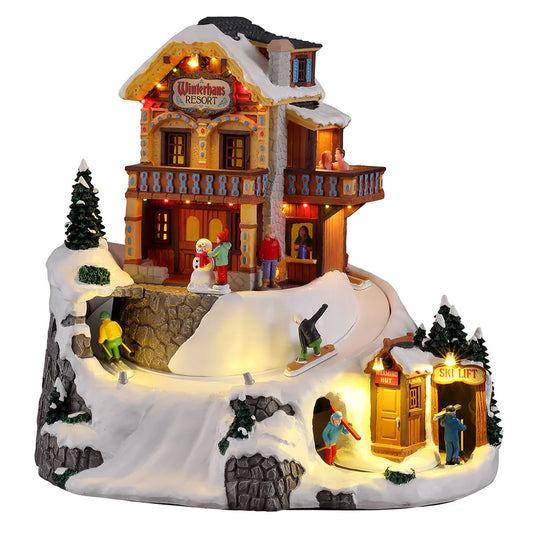 Lemax 15735 Winterhaus Resort | North Pole Christmas Shop