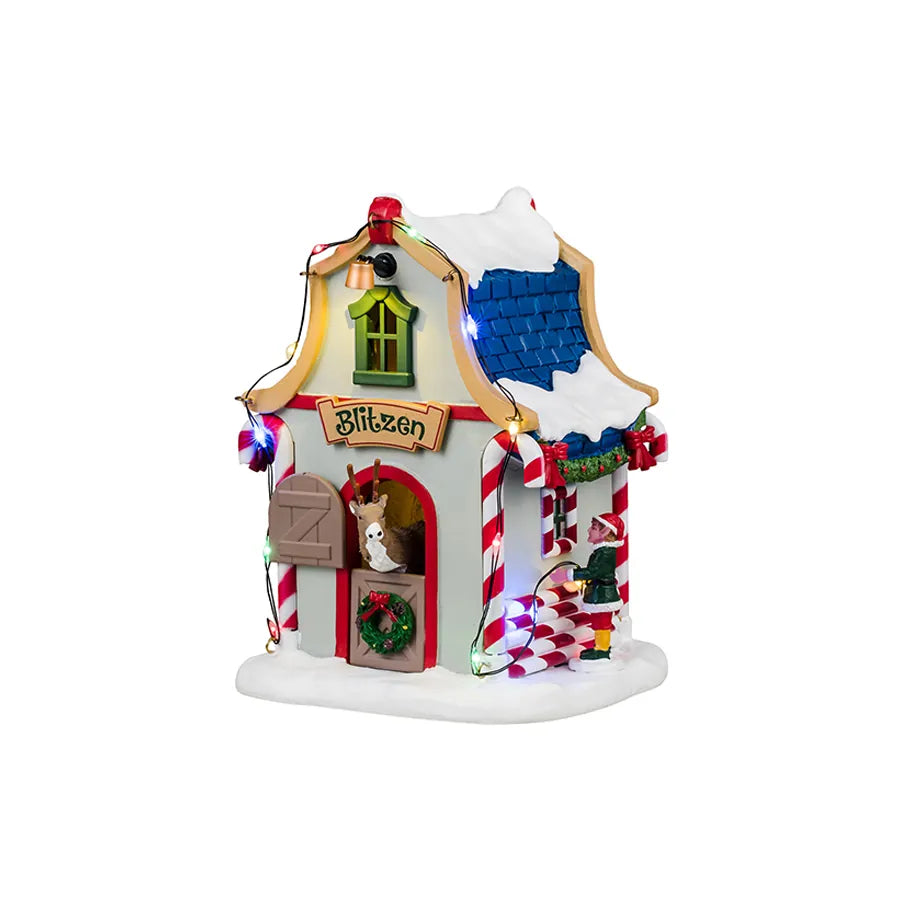 Lemax 44334 Blitzen'S Den | North Pole Christmas Shop