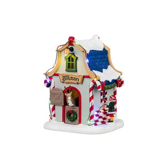 Lemax 44334 Blitzen'S Den | North Pole Christmas Shop