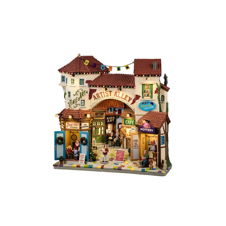 Lemax 45226 Artist Alley | North Pole Christmas Shop