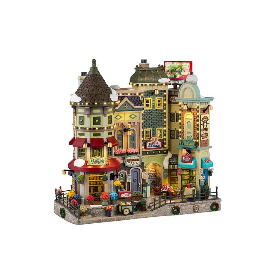 Lemax 45227 Jingle Bell Bazaar | North Pole Christmas Shop