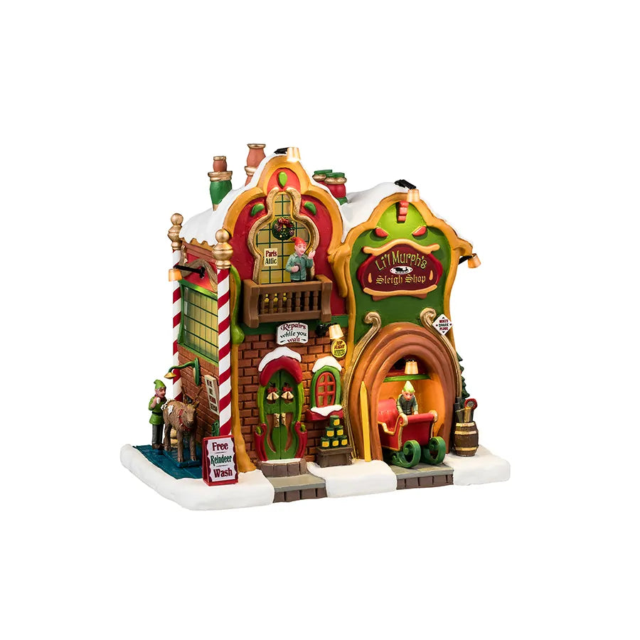 Lemax 45264 Li'I Murph'S Sleigh | North Pole Christmas Shop