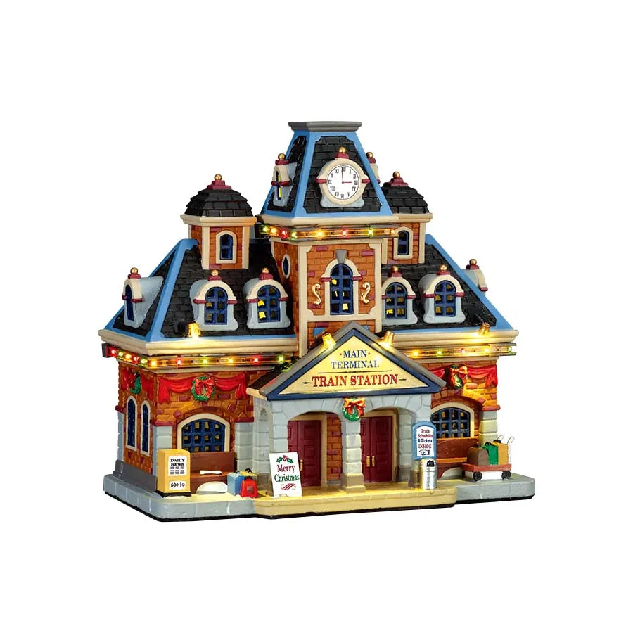 Lemax 75194 Main Terminal Train | North Pole Christmas Shop