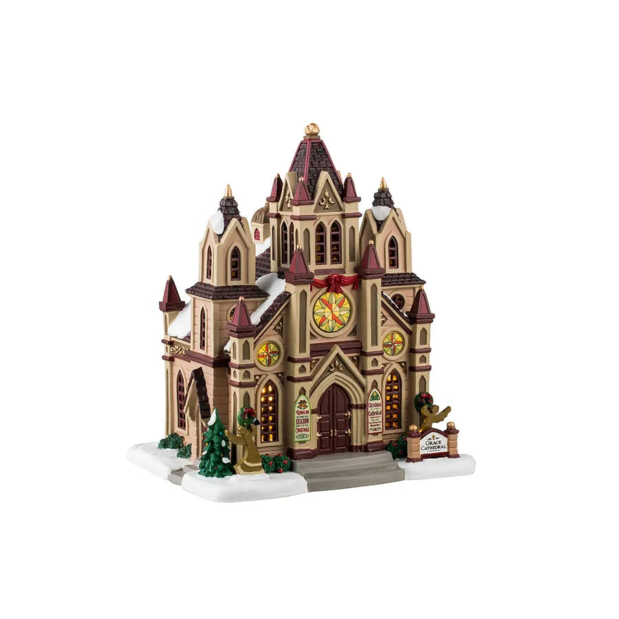 Lemax 45255 Grace Cathedral | North Pole Christmas Shop
