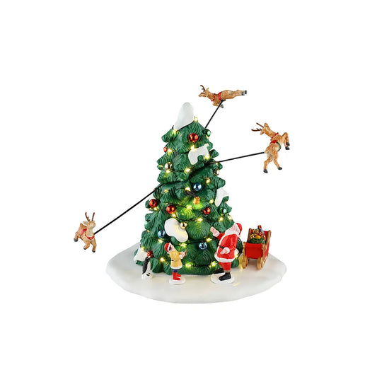Lemax 54455 Reindeer Races | North Pole Christmas Shop