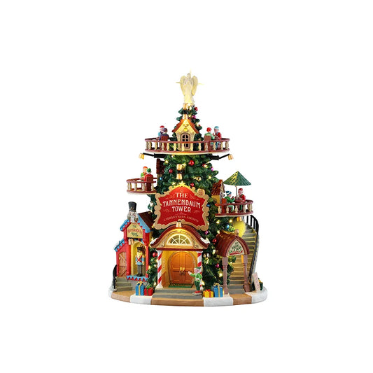 Lemax 55311 The Tannenbaum Tower | North Pole Christmas Shop
