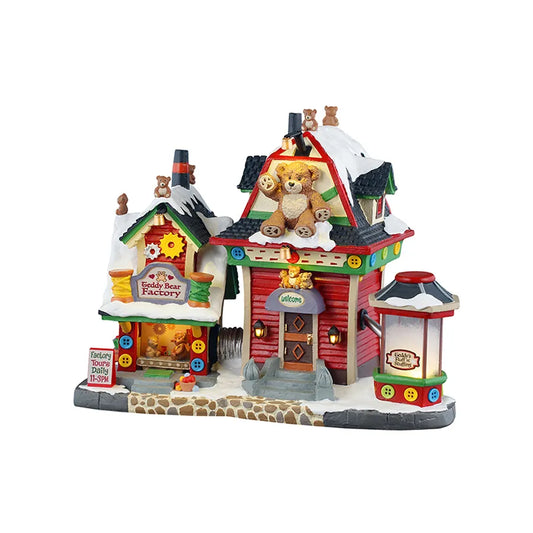 Lemax 55312 Teddy Bear Factory | North Pole Christmas Shop