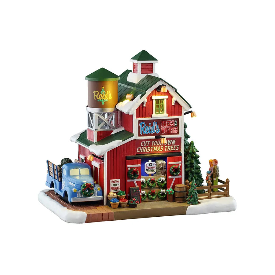 Lemax 55352 Reid'S Trees And | North Pole Christmas Shop