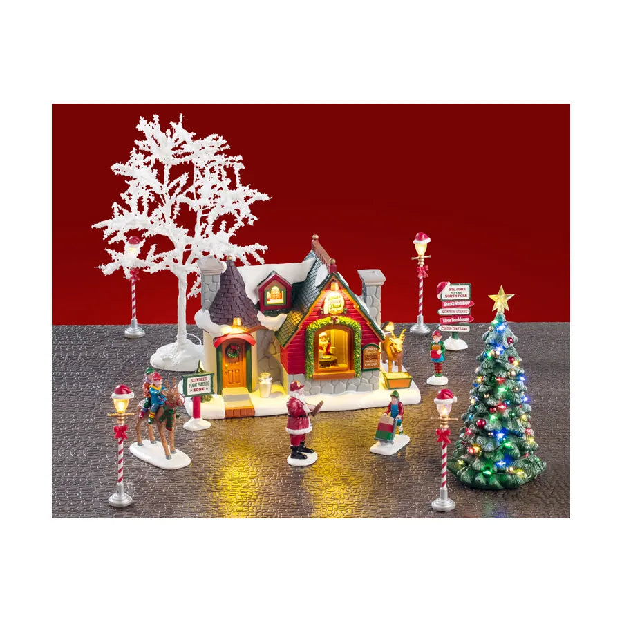 Lemax 56674 Santa'S Snack Shack | North Pole Christmas Shop