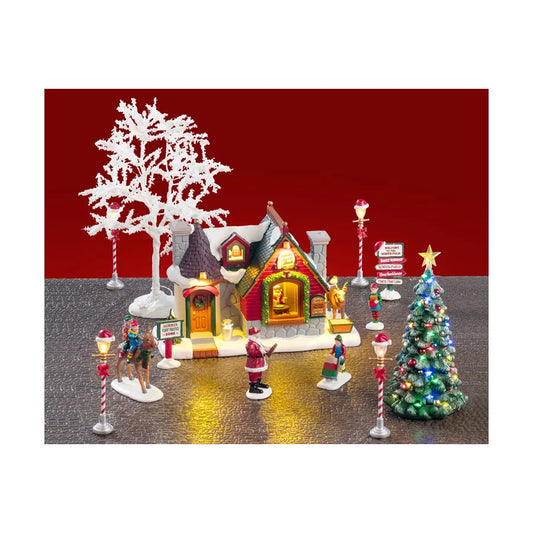 Lemax 56674 Santa'S Snack Shack | North Pole Christmas Shop