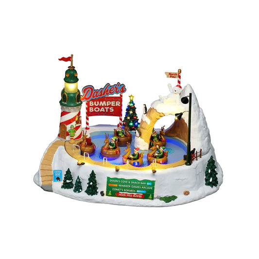 Lemax 64638 Dasher'S Bumper | North Pole Christmas Shop
