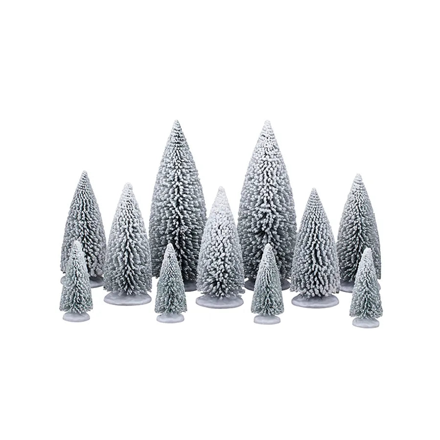 Lemax 64687 White Pine Trees Set | North Pole Christmas Shop