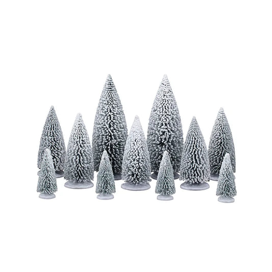 Lemax 64687 White Pine Trees Set | North Pole Christmas Shop