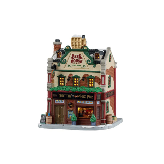 Lemax 65555 The Trottin' Fox Pub | North Pole Christmas Shop