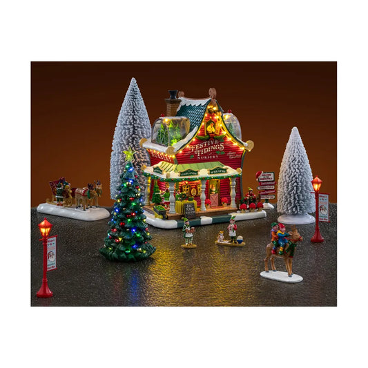 Lemax 66708 Festive Tidings | North Pole Christmas Shop