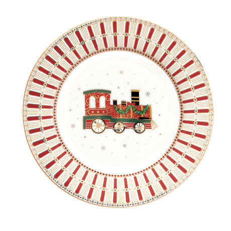 Set 4 piatti dessert easy life polar express