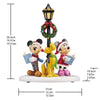 Disney coro natalizio Topolino e Minnie con luci e suoni
