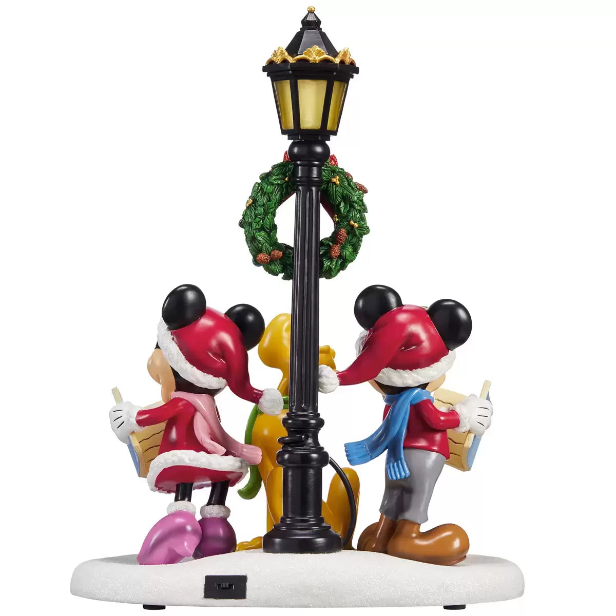 Disney coro natalizio Topolino e Minnie con luci e suoni