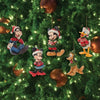 Jim Shore set di 5 ornamenti Topolino ed amici Disney