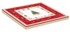 Piatto torta in porcellana Christmas Ornaments 2070 Easy Life Italy